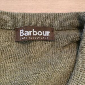 Barbour Men's Green Crewneck Sweater